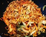 菊芋のキンピラ丼作り方1写真