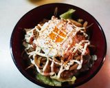 菊芋のキンピラ丼作り方6写真