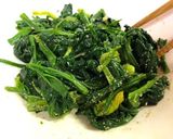 ☆お浸しにゴマ油プラス♪作り方1写真