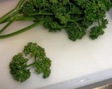 パセリのごま和え作り方1写真