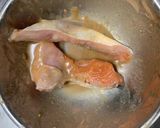 サーモンのカマの味噌漬け焼き作り方2写真