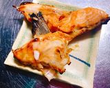 サーモンのカマの味噌漬け焼き作り方4写真