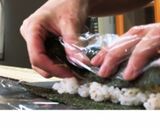 ラップで簡単！韓国風海苔巻き作り方4写真