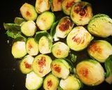 芽キャベツと鶏肉のバルサミコ酢煮作り方4写真