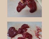 鶏レバー・肝のした処理(簡単)作り方2写真