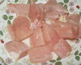 ♥鶏むね肉となすの揚げてからめる~♥作り方1写真
