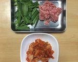 超簡単☆大満足！激うま！こく旨キムチ炒飯作り方1写真