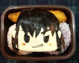 ☆キャラ弁 鬼滅の刃 嘴平伊之助いのすけ作り方7写真
