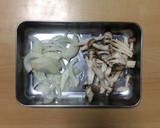 超簡単☆和風きのこソースのハンバーグ♫作り方1写真