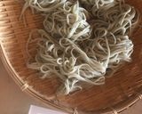 納豆へぎそば作り方1写真
