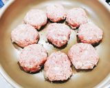 豚肉のえのき入りつくね焼き♬作り方5写真