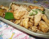 ♥鶏むね肉となすの揚げてからめる~♥作り方4写真