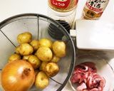新じゃがの炒め煮作り方1写真