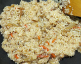 炊き込みおこわ(炊き込みご飯の素を使い)作り方6写真