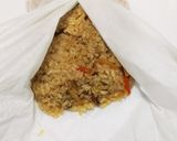 炊き込みおこわ(炊き込みご飯の素を使い)作り方9写真