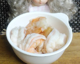 リカちゃん♡えびと三つ葉の炒めたんꕤ作り方5写真