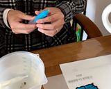 誕生日ケーキ　新幹線MAXとき作り方1写真