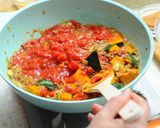 かぼちゃとひき肉のカレー作り方8写真