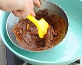 ホットケーキミックスでチョコバナナケーキ作り方4写真
