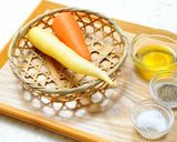 雪下ニンジンのステーキ作り方1写真