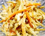 ごぼうを炒めて作る！塩味☆ごぼうチップス作り方8写真