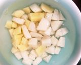 レンジ肉なし牛乳味噌バター風味春雨炒め煮作り方10写真