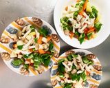 レンジ肉なし牛乳味噌バター風味春雨炒め煮作り方11写真