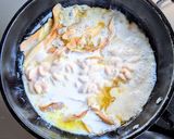 白子のクリームパスタ作り方8写真