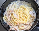 白子のクリームパスタ作り方10写真