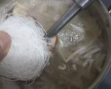 もやしと牛肉の春雨スープ作り方3写真