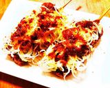 ネギまみれの味噌串カツ（豚カツ）♪♪作り方2写真