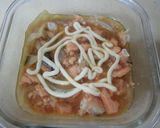 鮭中骨缶と玉ねぎのレンジ蒸し作り方8写真