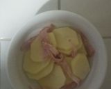 じゃがバタベーコンチーズ焼き作り方1写真