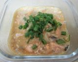 鮭中骨缶と玉ねぎのレンジ蒸し作り方9写真