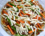 ●麻婆豆腐ピザ●作り方3写真