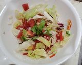 お手軽カフェ風タコミート作り方1写真