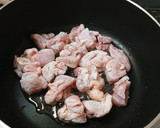 お弁当にも！さつまいもと鶏肉の甘辛炒め作り方4写真