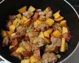お弁当にも！さつまいもと鶏肉の甘辛炒め作り方5写真