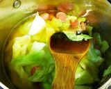 完成まで10分★キャベツの中華スープ作り方4写真