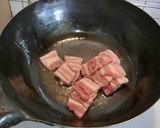 回鍋肉焼きうどん♪作り方4写真