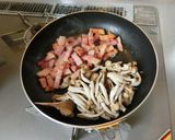 【コンロ】きのことベーコンのドレ炒め作り方3写真
