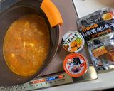 サバ味噌煮缶詰カレー作り方1写真