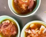 全てレンジ中華丼風豚こまのせドーム蒸し作り方9写真