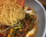 蛍烏賊と 春野菜の スパゲッティ作り方18写真