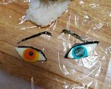 鬼滅の刃★ 伊黒小芭内キャラ弁作り方8写真