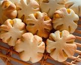 お花のかたちのかぼちゃあんぱん作り方8写真