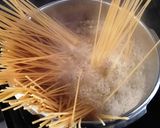 ふきのとうとケチャップで旬感スパゲッティ作り方2写真