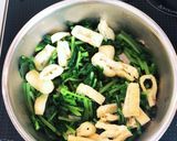 大根葉と油揚げの炒め煮作り方5写真