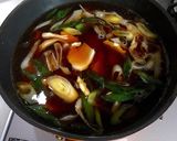 つけダレで食べる温かいそうめん♬作り方3写真