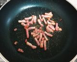アスパラベーコンクリームパスタ作り方5写真